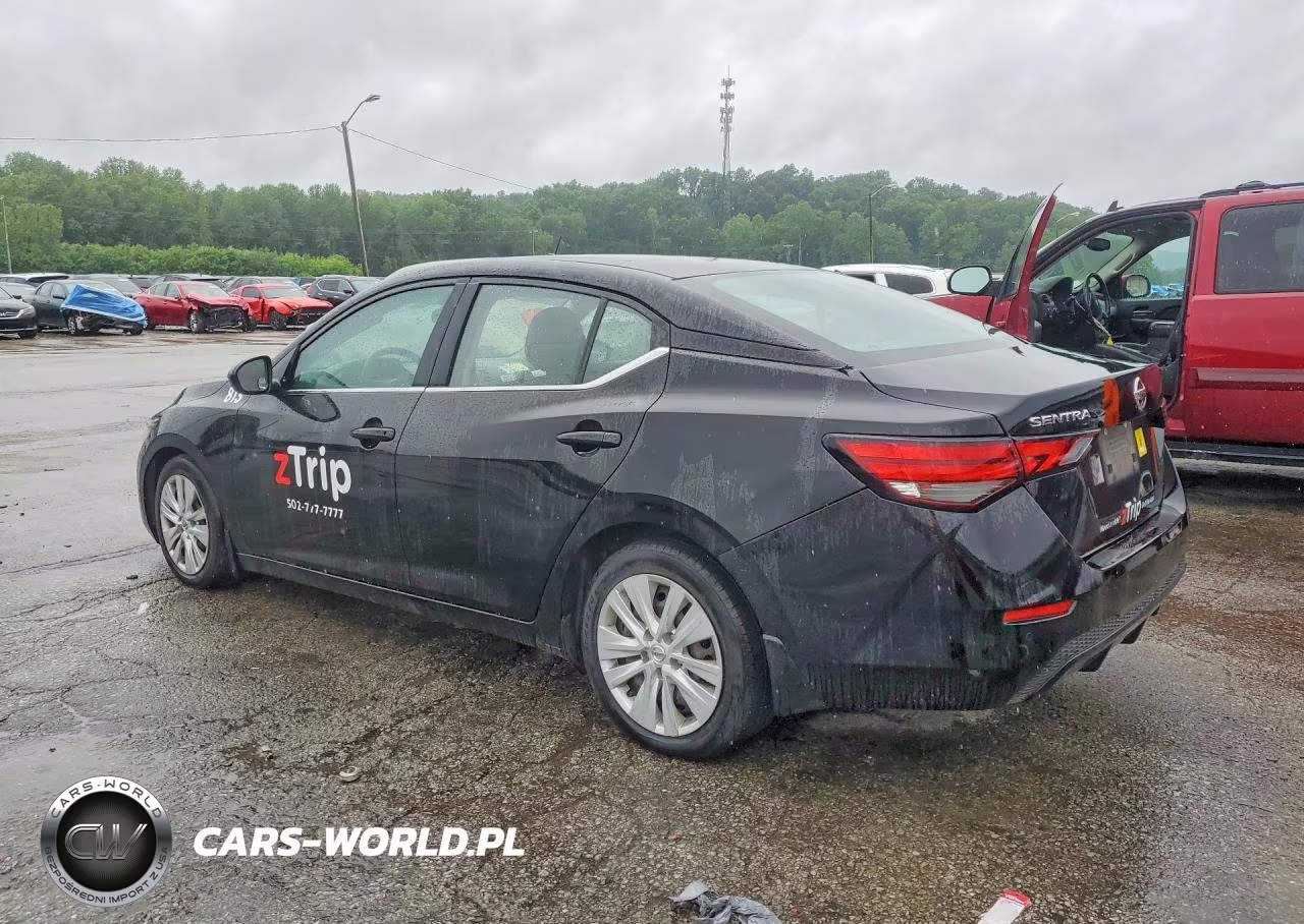 2020 Nissan Sentra S VIN:3N1AB8BV1LY284886 - 2