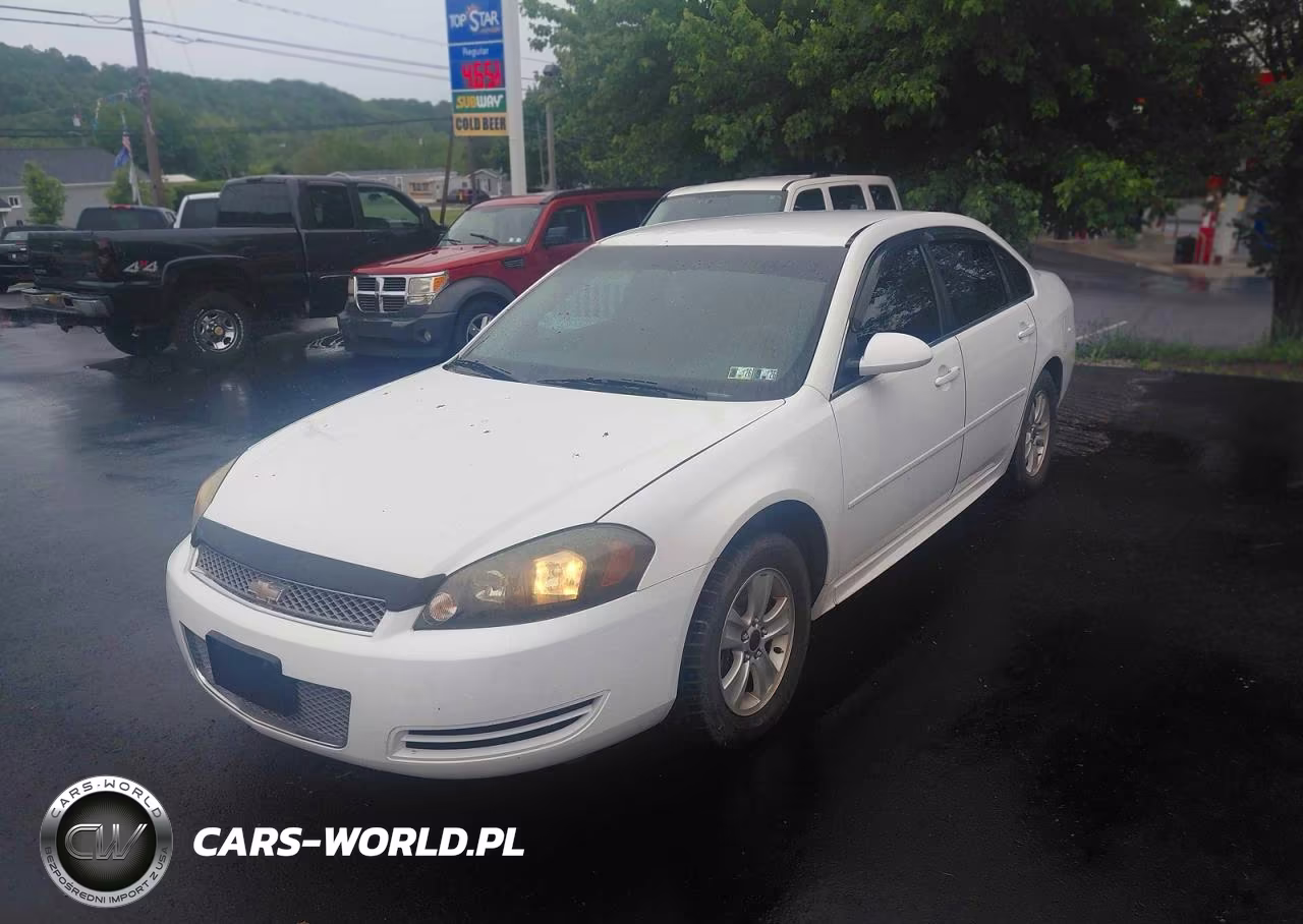 2013 Chevrolet Impala Ls Fleet VIN:2G1WF5E37D1262299 - 2