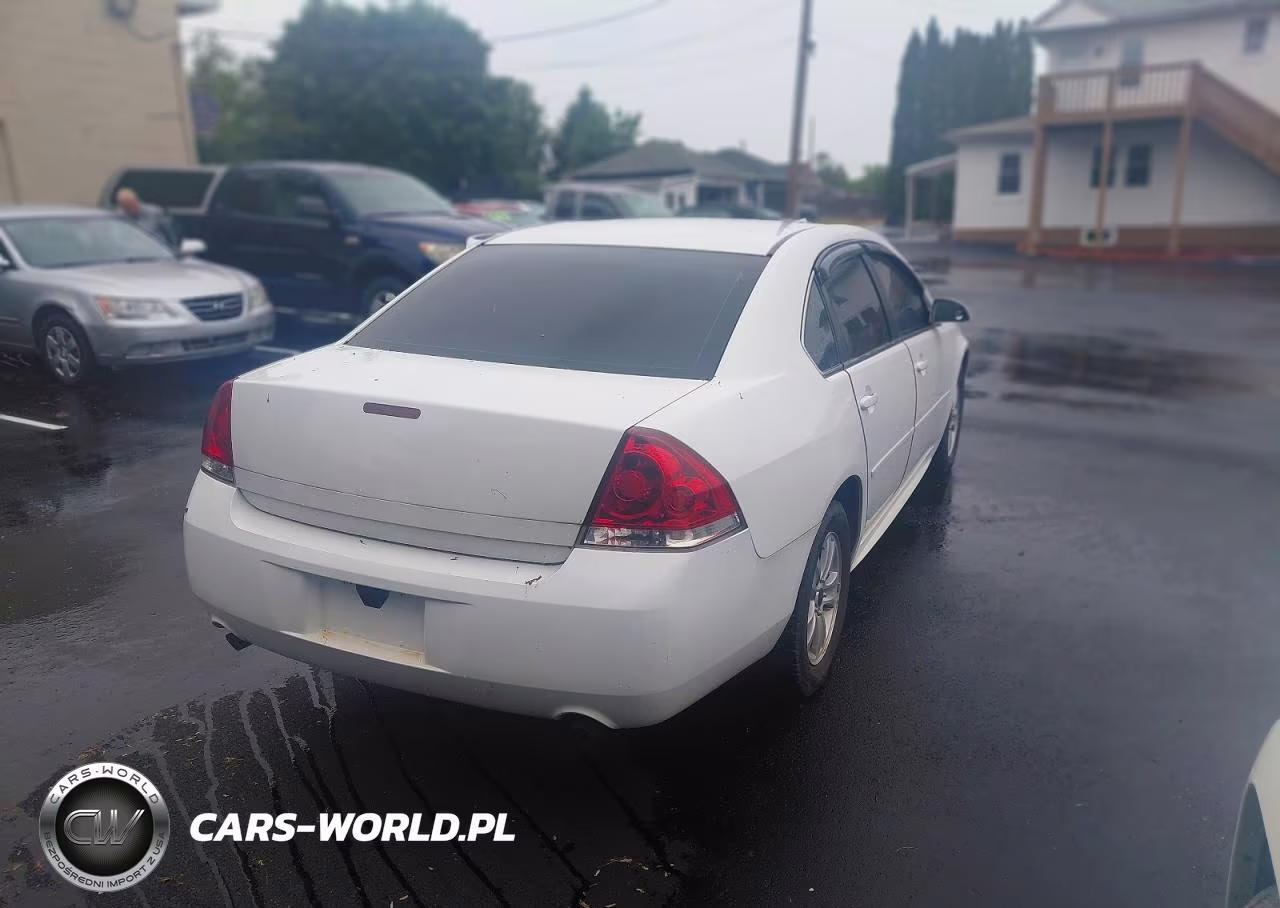 2013 Chevrolet Impala Ls Fleet VIN:2G1WF5E37D1262299 - 4