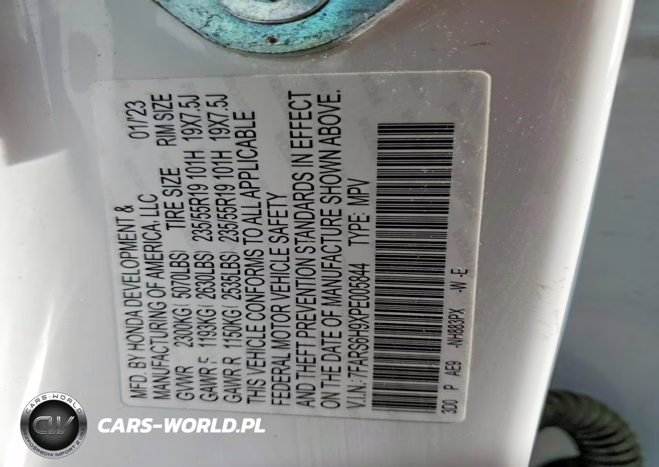 2023 Honda Cr-V Hybrid Sport Touring VIN:7FARS6H9XPE005844 - 13