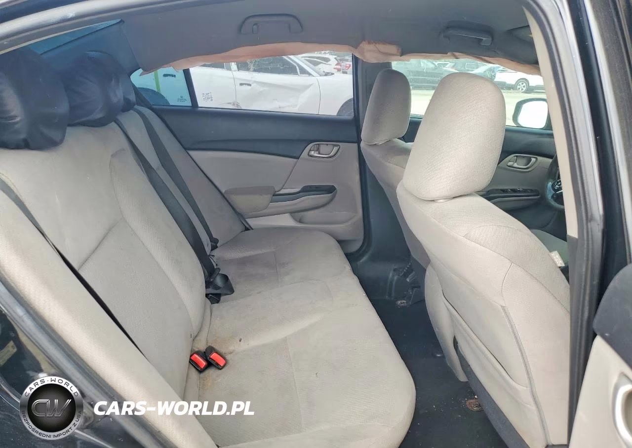 2013 Honda Civic Lx VIN:2HGFB2F52DH587324 - 10