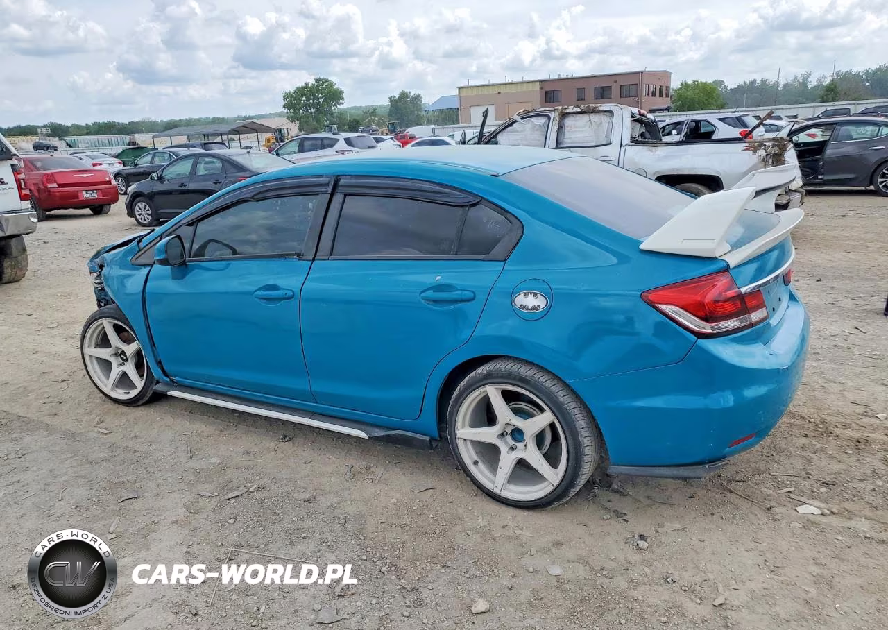 2013 Honda Civic Lx VIN:2HGFB2F52DH587324 - 2