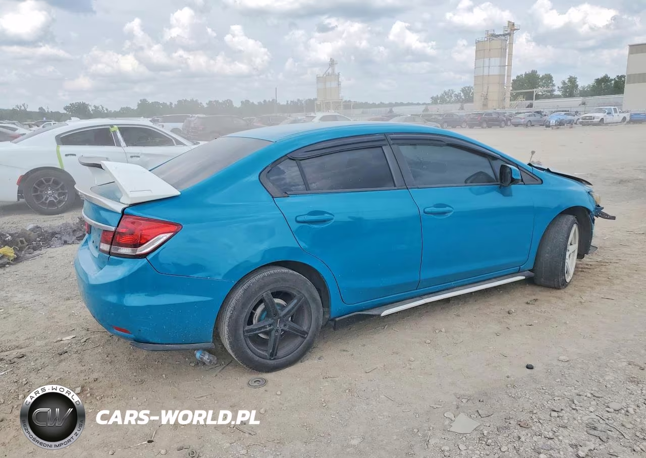 2013 Honda Civic Lx VIN:2HGFB2F52DH587324 - 3