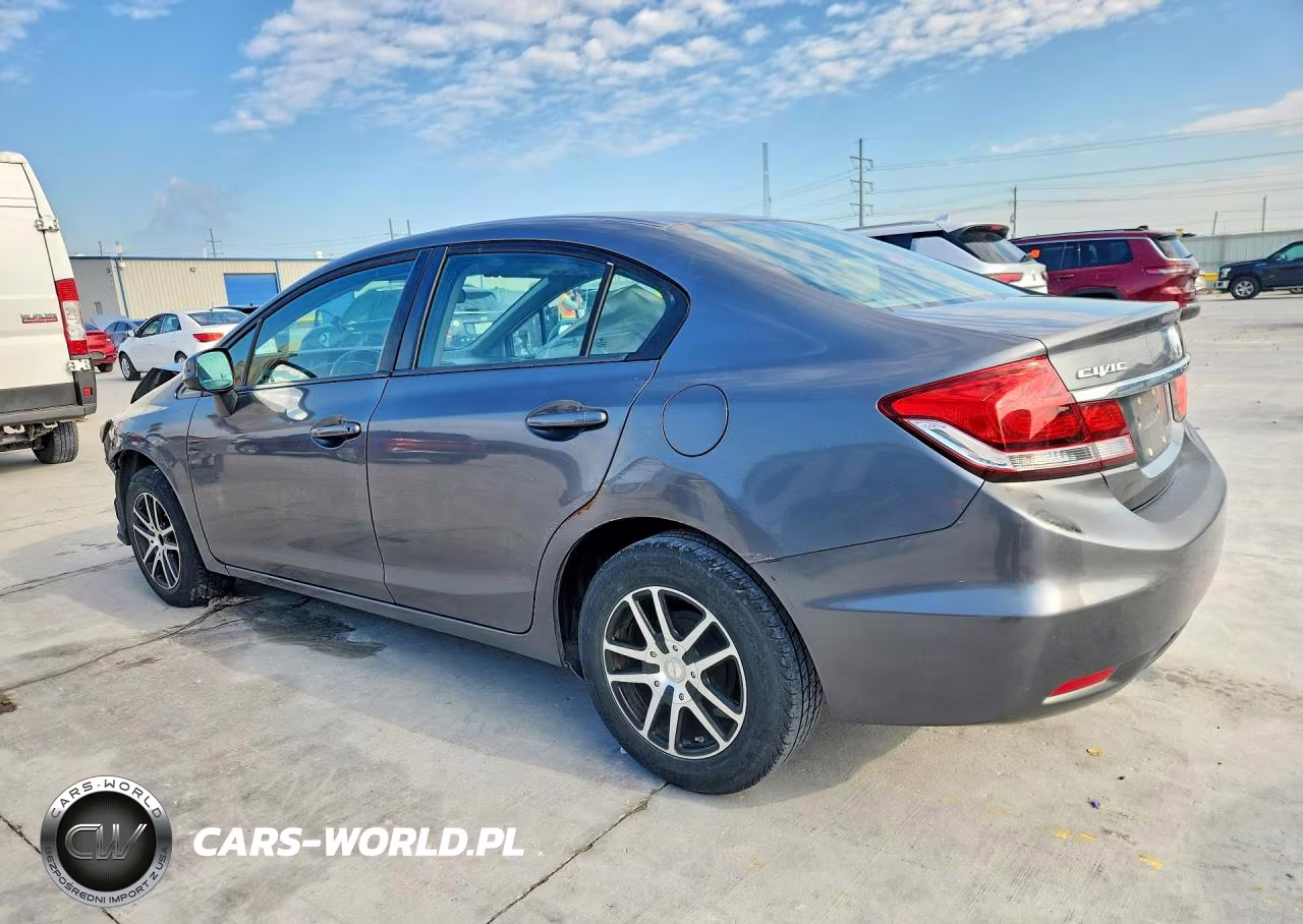 2013 Honda Civic Lx VIN:19XFB2F55DE264198 - 2