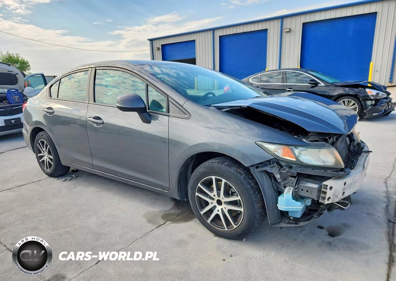2013 Honda Civic Lx VIN:19XFB2F55DE264198 - 4