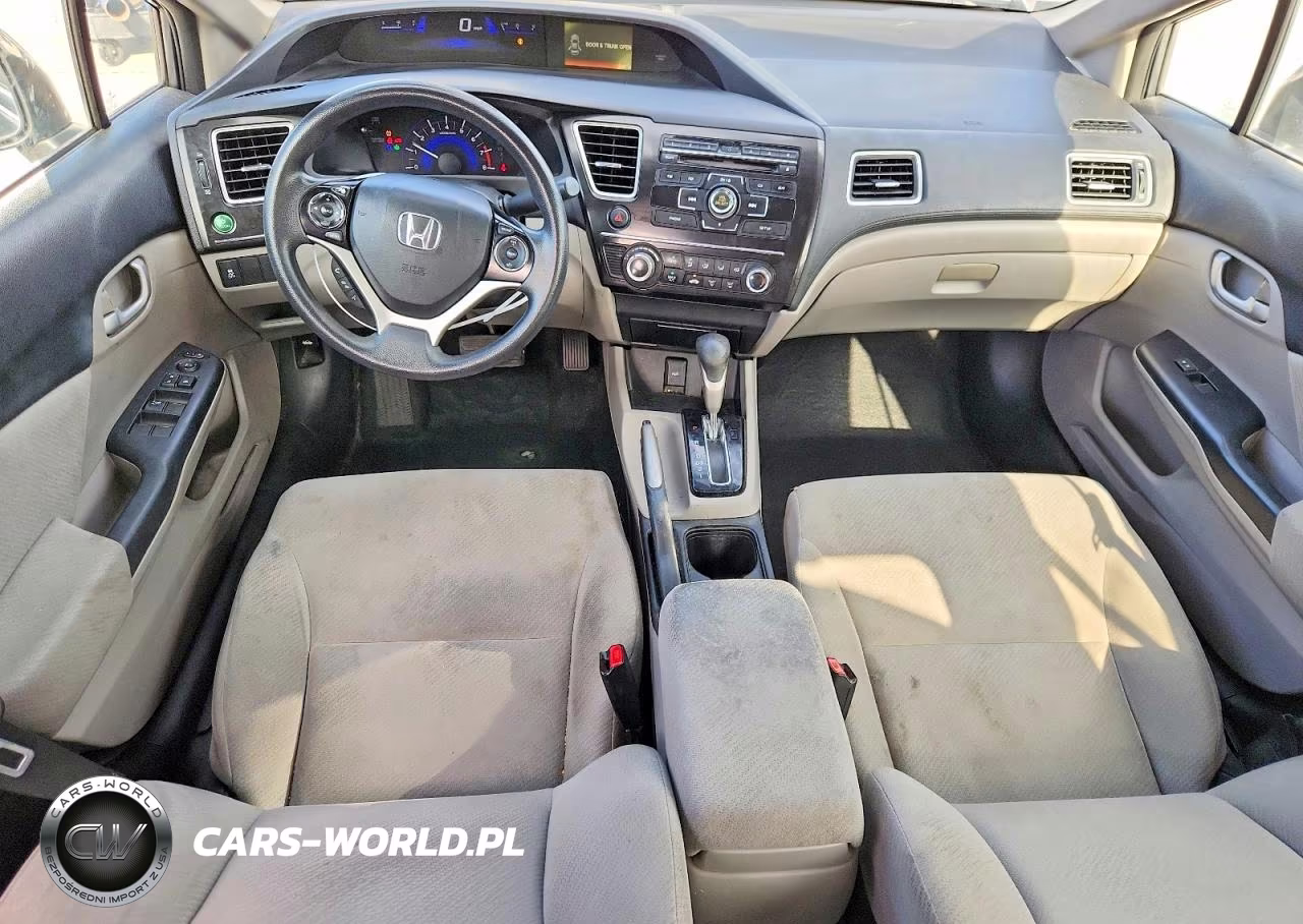 2013 Honda Civic Lx VIN:19XFB2F55DE264198 - 8