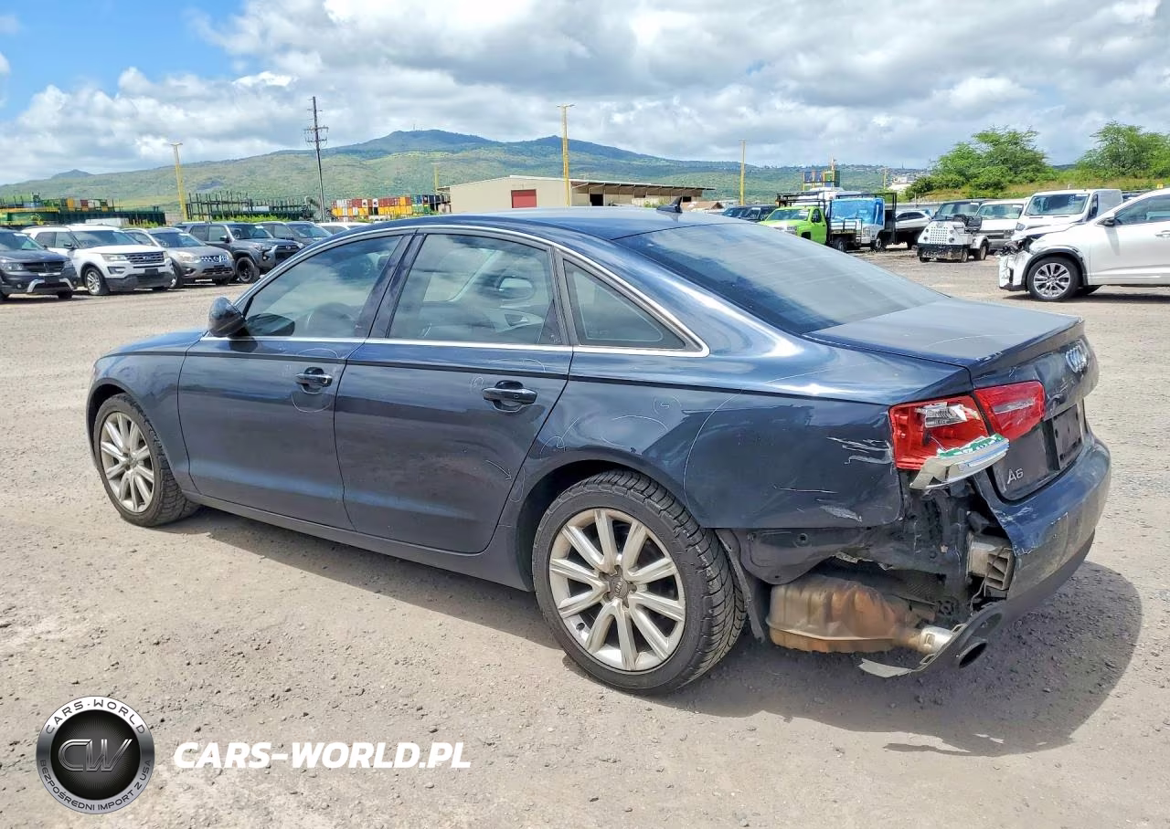 2013 Audi A6 Premium Plus VIN:WAUGFBFC6DN127643 - 2