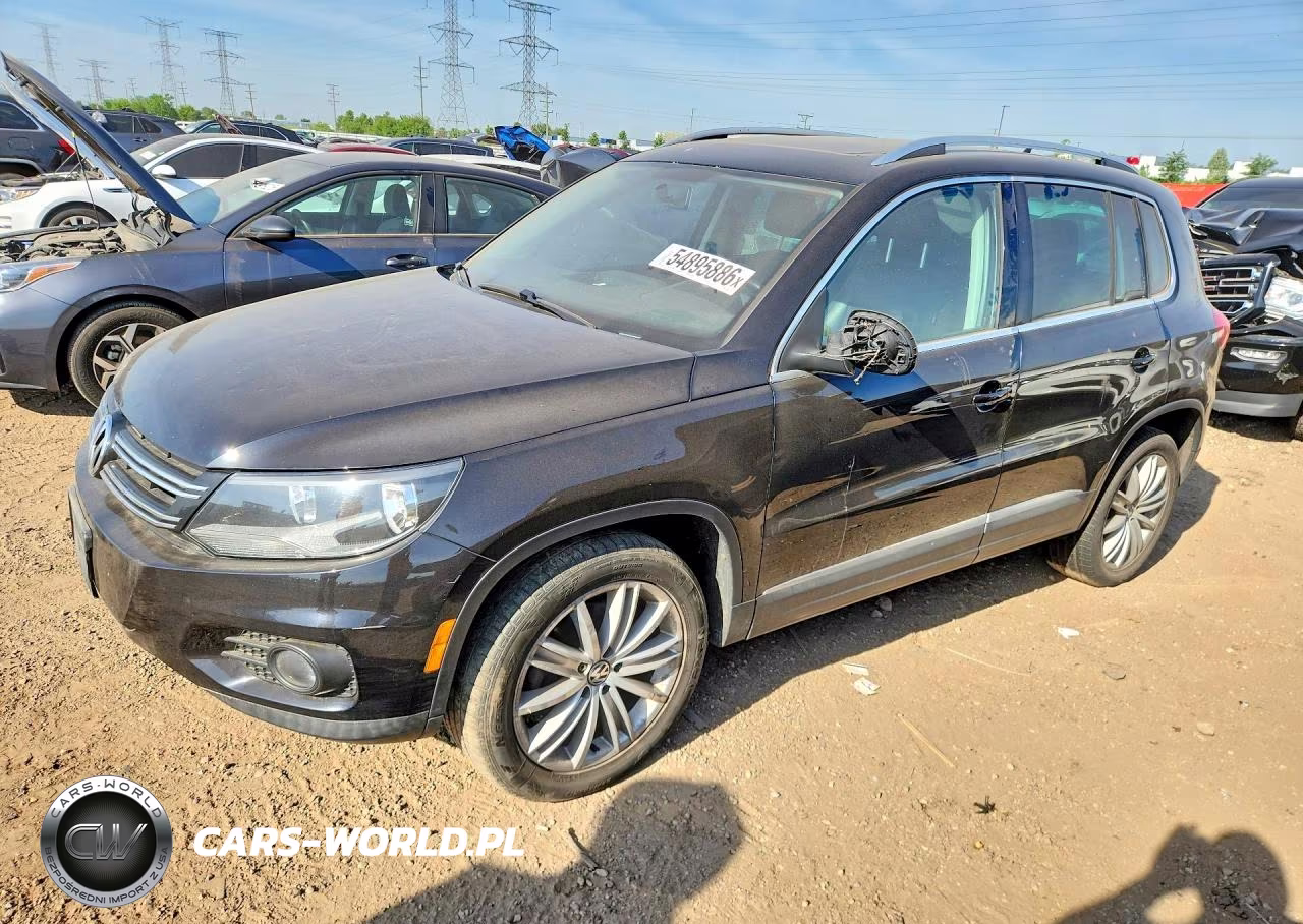 2013 Volkswagen Tiguan S VIN:WVGAV7AX2DW555461 - 1