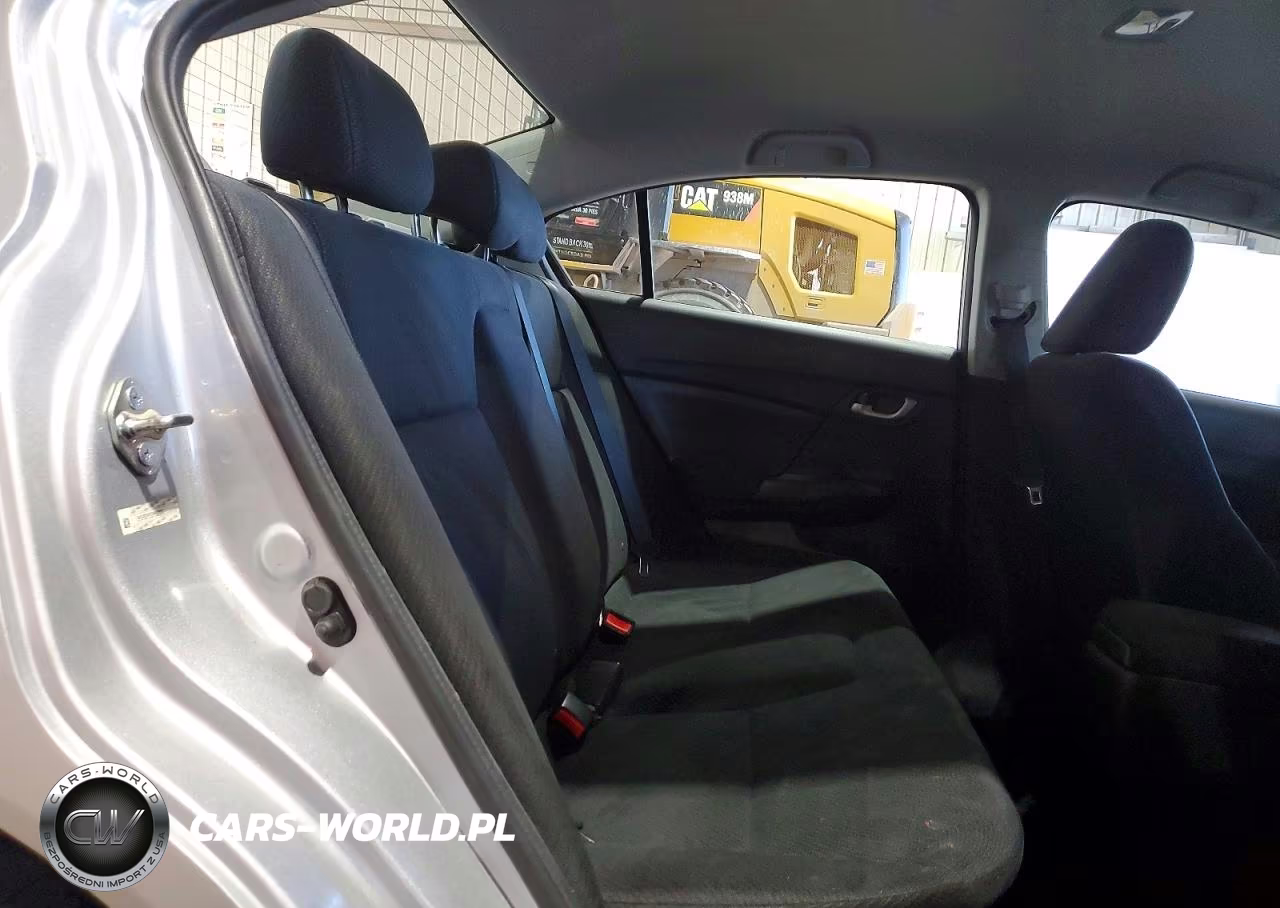 2013 Honda Civic Lx VIN:2HGFB2F50DH581070 - 10