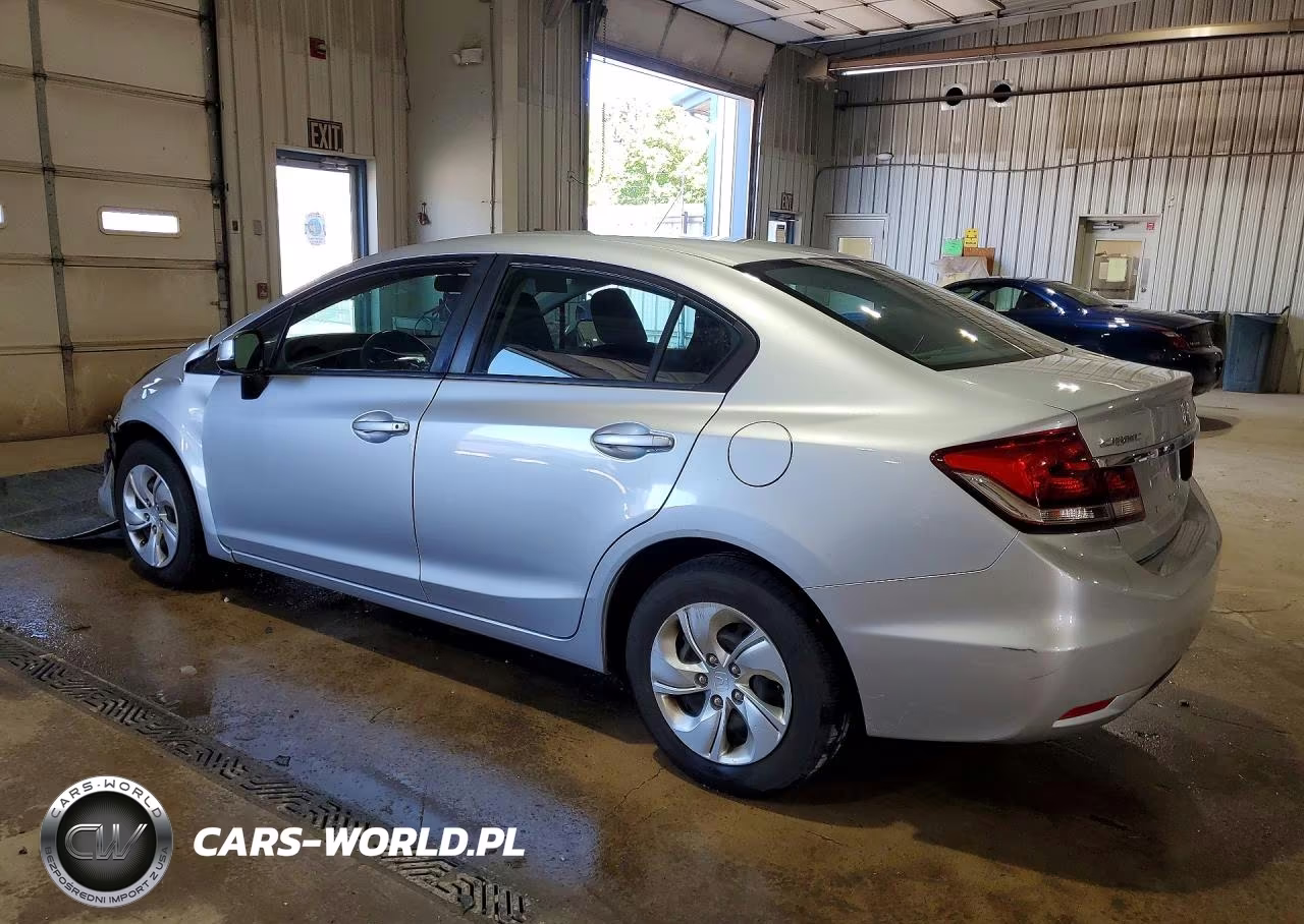 2013 Honda Civic Lx VIN:2HGFB2F50DH581070 - 2