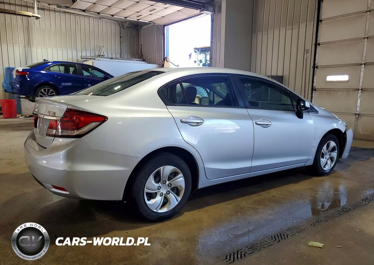 2013 Honda Civic Lx VIN:2HGFB2F50DH581070 - 3