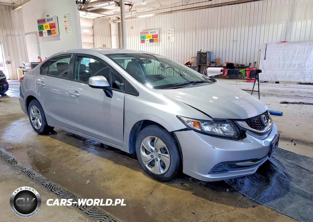 2013 Honda Civic Lx VIN:2HGFB2F50DH581070 - 4