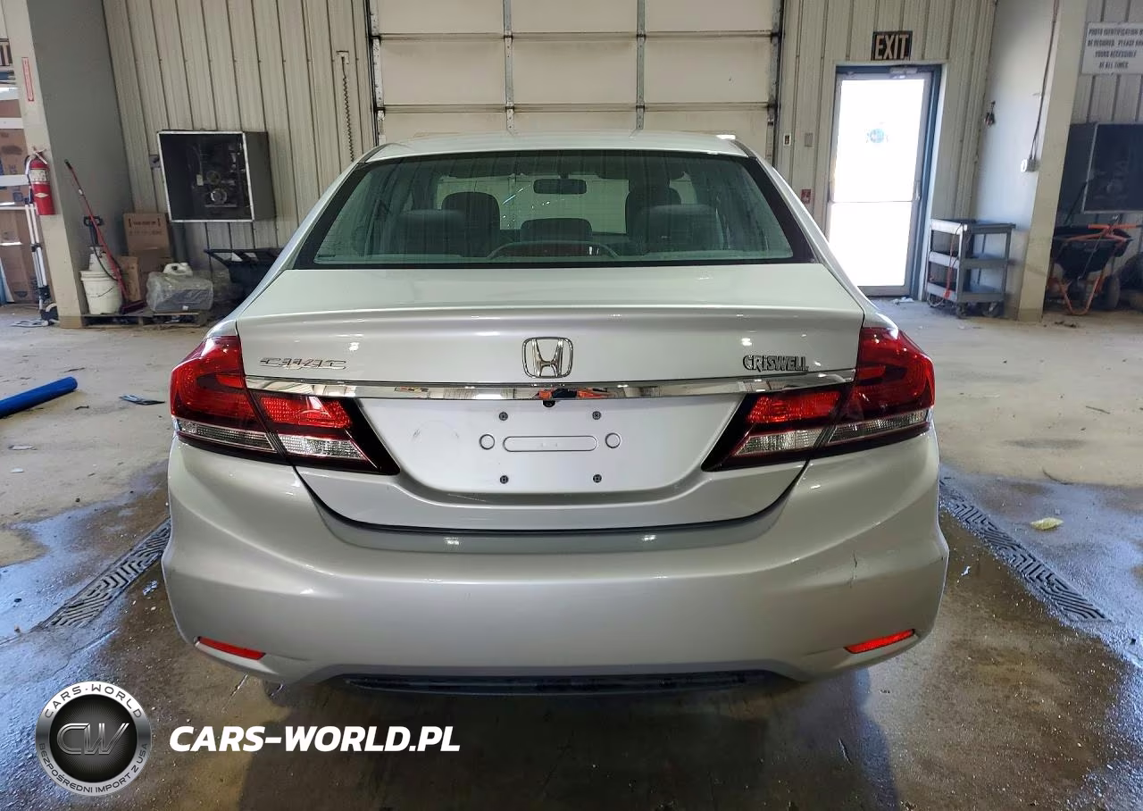 2013 Honda Civic Lx VIN:2HGFB2F50DH581070 - 6