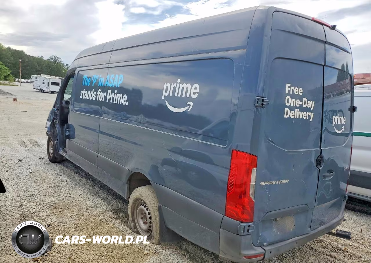 2019 Mercedes Benz Sprinter 2500 Delivery Van VIN:WD4PF1CDXKP138937 - 2
