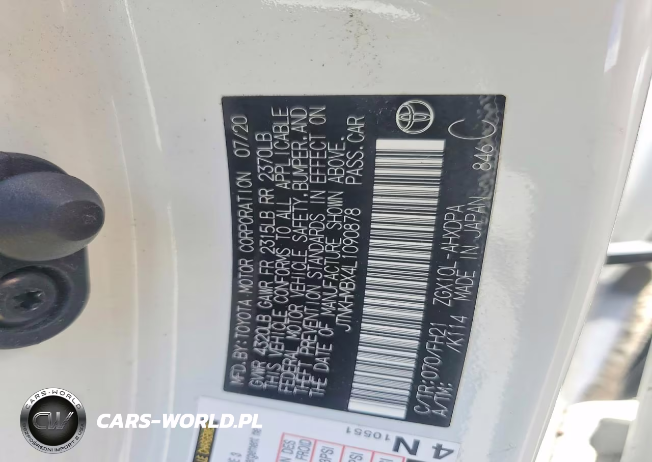 2020 Toyota C-Hr Le VIN:JTNKHMBX4L1090878 - 13