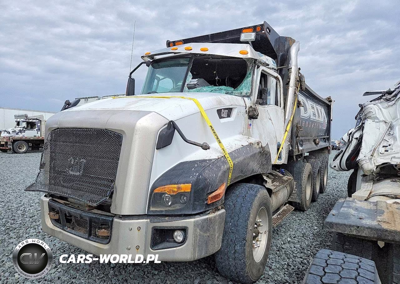2015 Caterpillar Ct660 Dump Truck VIN:3HTJGTKT1FN658163 - 2