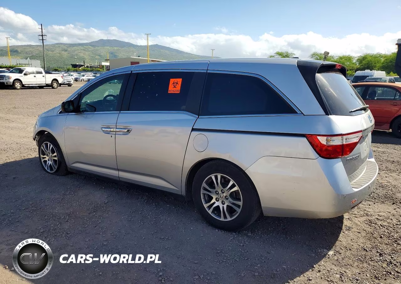 2012 Honda Odyssey Exl VIN:5FNRL5H68CB137682 - 2