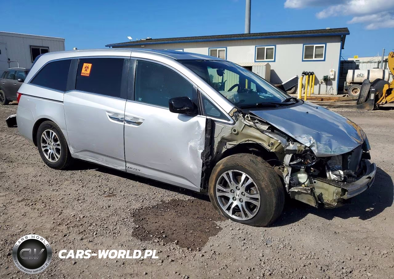 2012 Honda Odyssey Exl VIN:5FNRL5H68CB137682 - 4