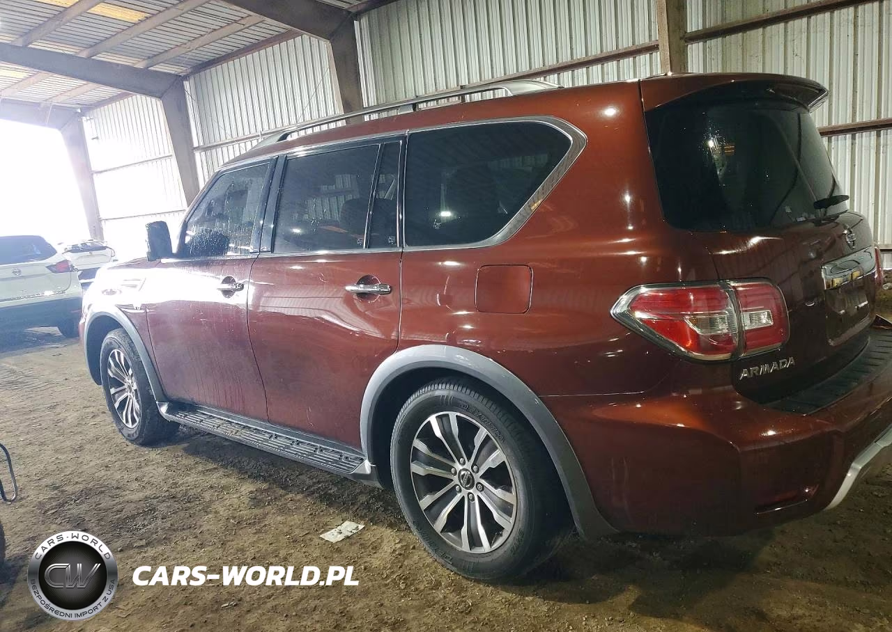 2018 Nissan Armada Platinum VIN:JN8AY2NF4JX300188 - 2
