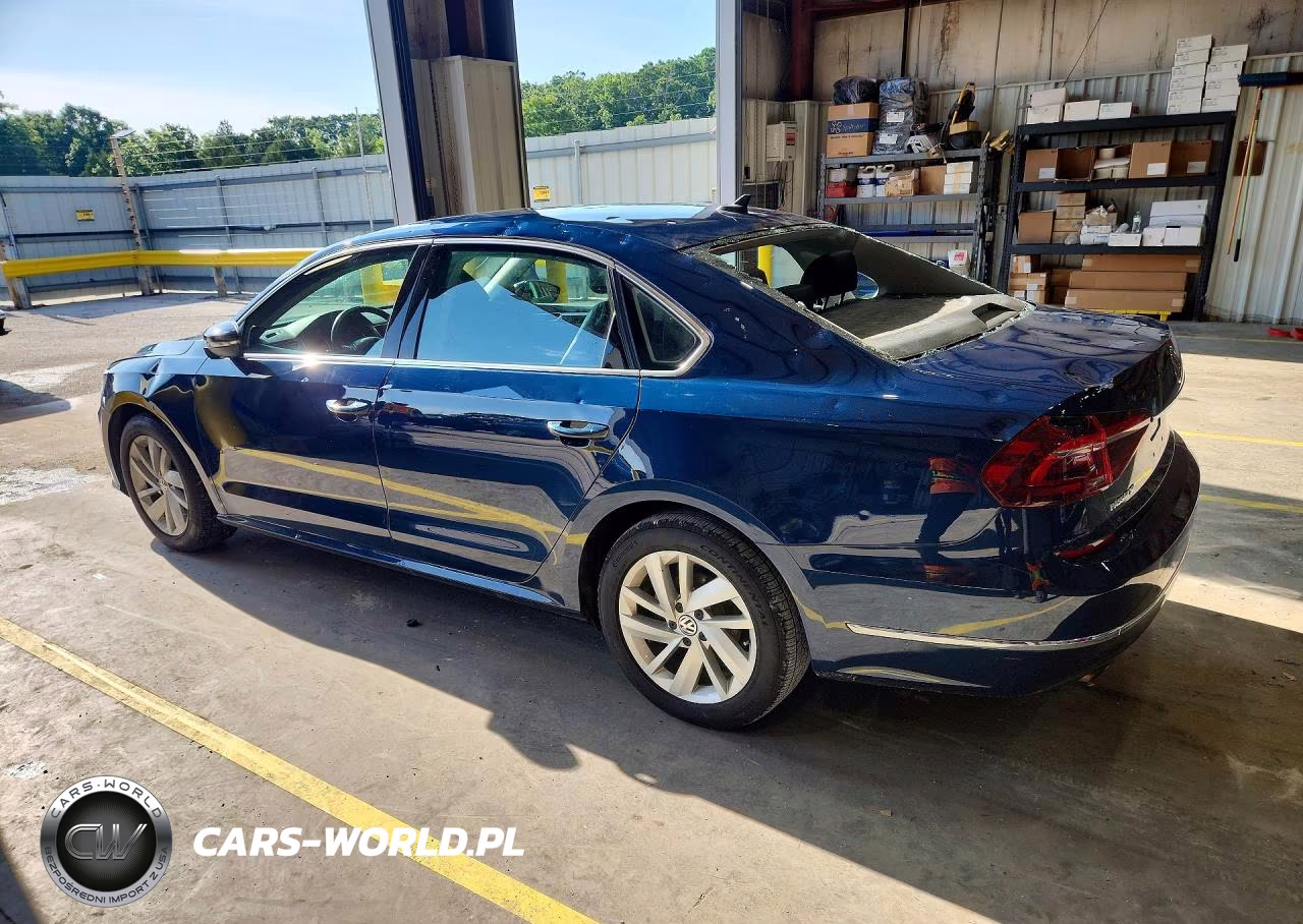 2018 Volkswagen Passat Se VIN:1VWBA7A38JC050777 - 2