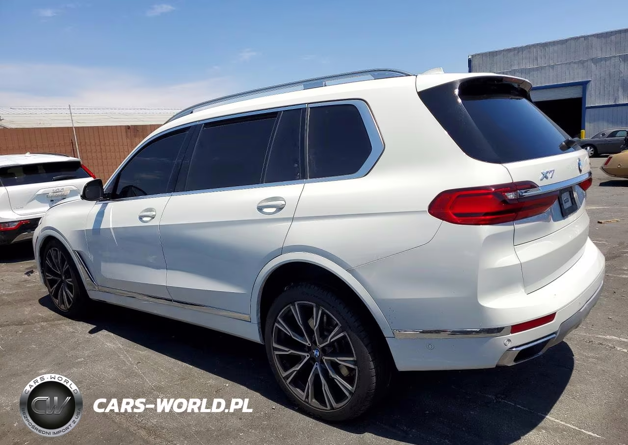 2022 BMW X7 xDrive40I VIN:5UXCW2C09N9M36592 - 2