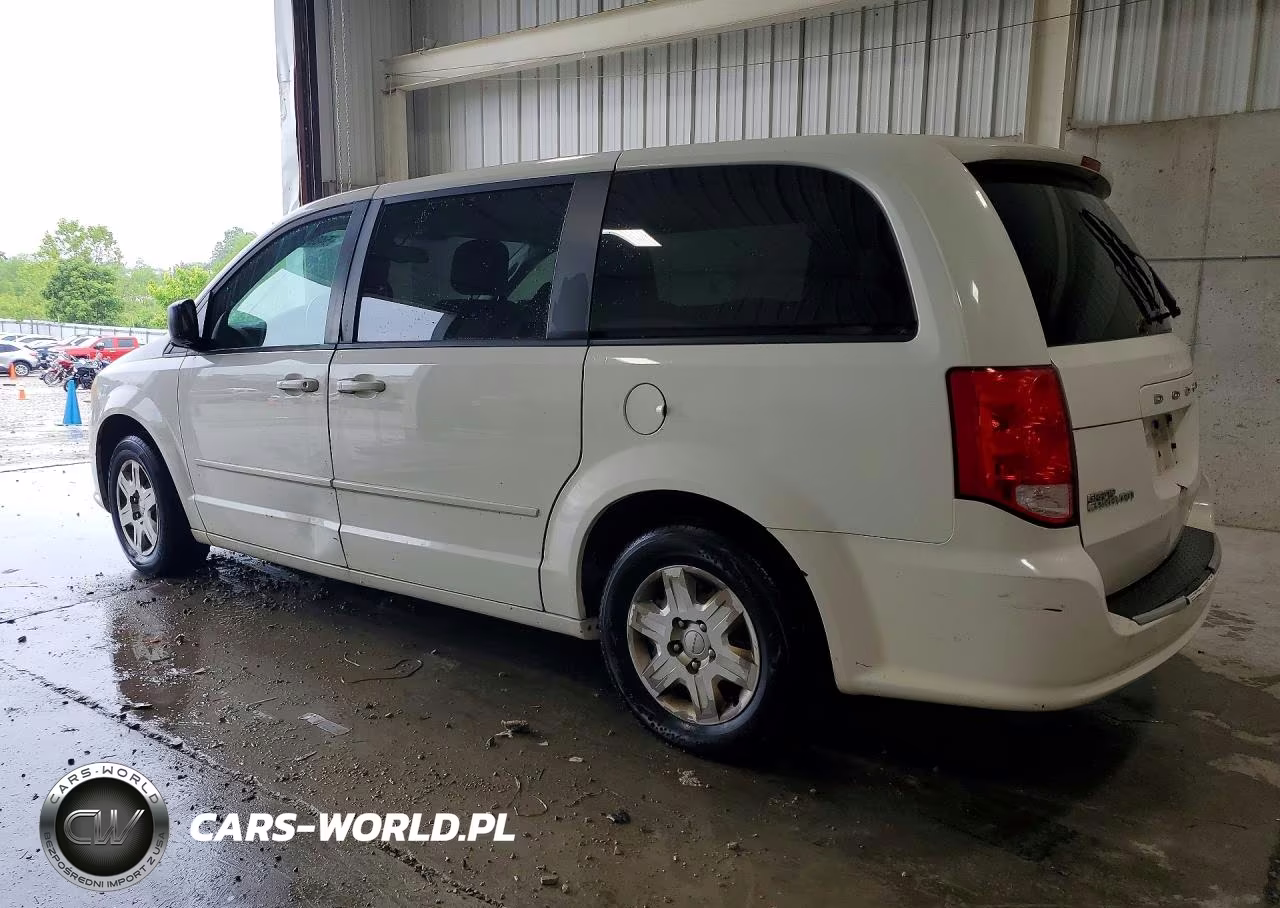 2012 Dodge Grand Caravan Se VIN:2C4RDGBG5CR296691 - 2