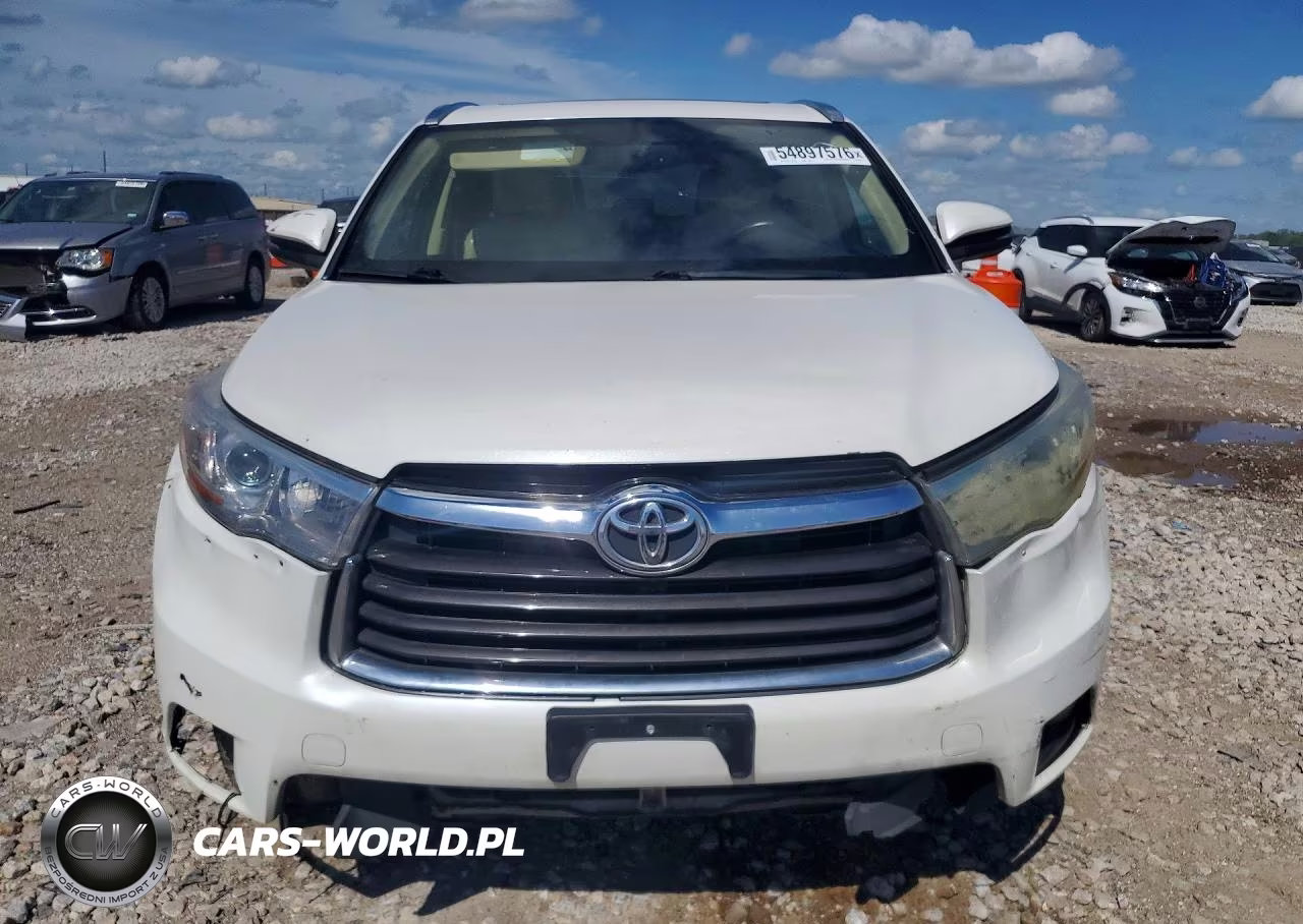 2015 Toyota Highlander Xle VIN:5TDKKRFH7FS055197 - 5