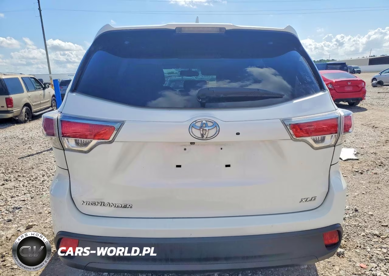 2015 Toyota Highlander Xle VIN:5TDKKRFH7FS055197 - 6