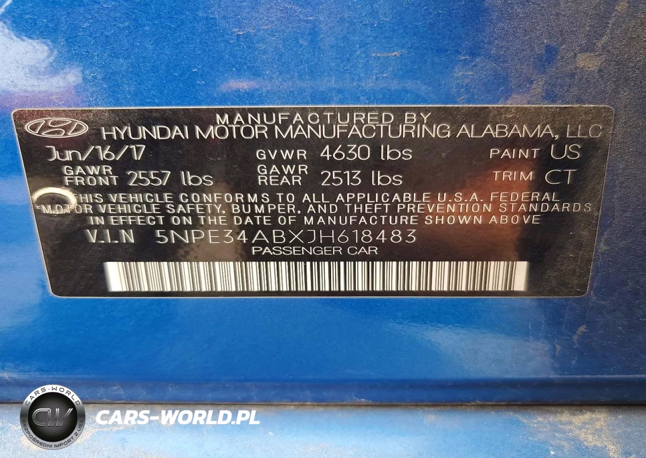2018 Hyundai Sonata Sport 2.0T VIN:5NPE34ABXJH618483 - 13