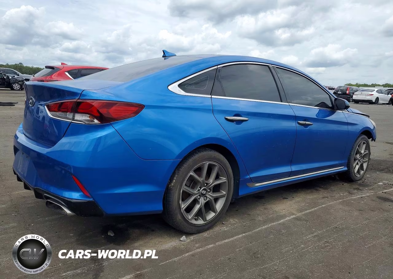 2018 Hyundai Sonata Sport 2.0T VIN:5NPE34ABXJH618483 - 3