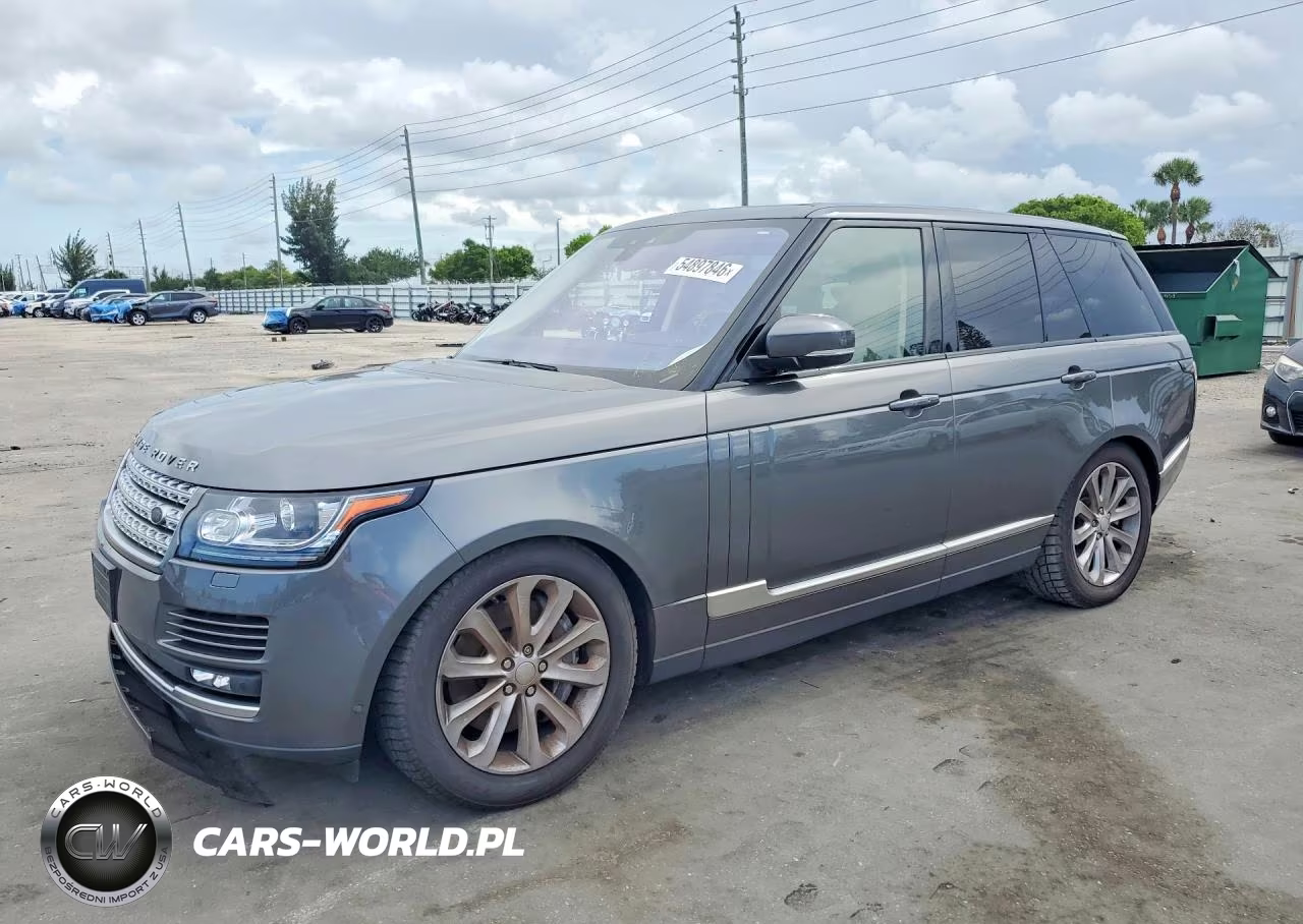 2017 Land Rover Range Rover Hse