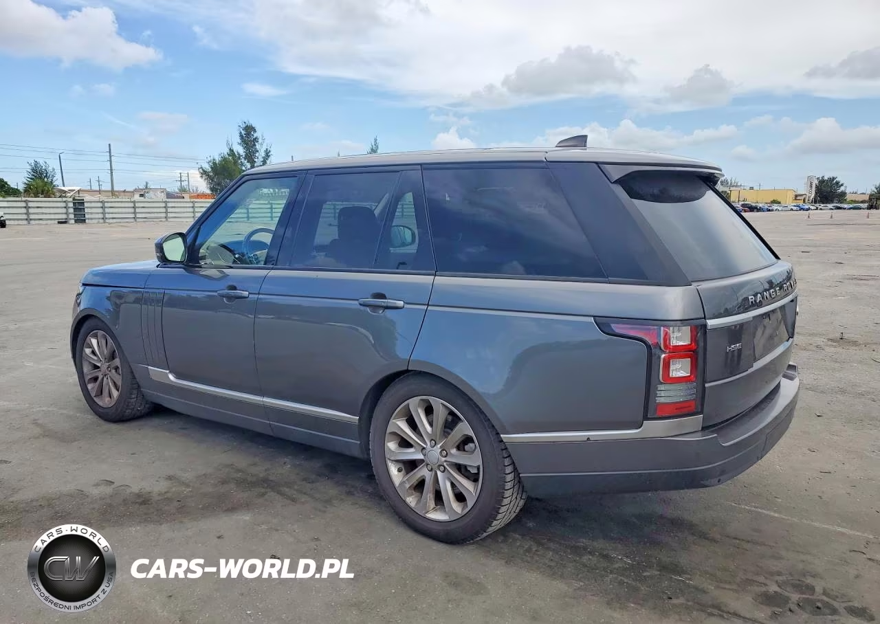 2017 Land Rover Range Rover Hse VIN:SALGS2FV8HA325405 - 2