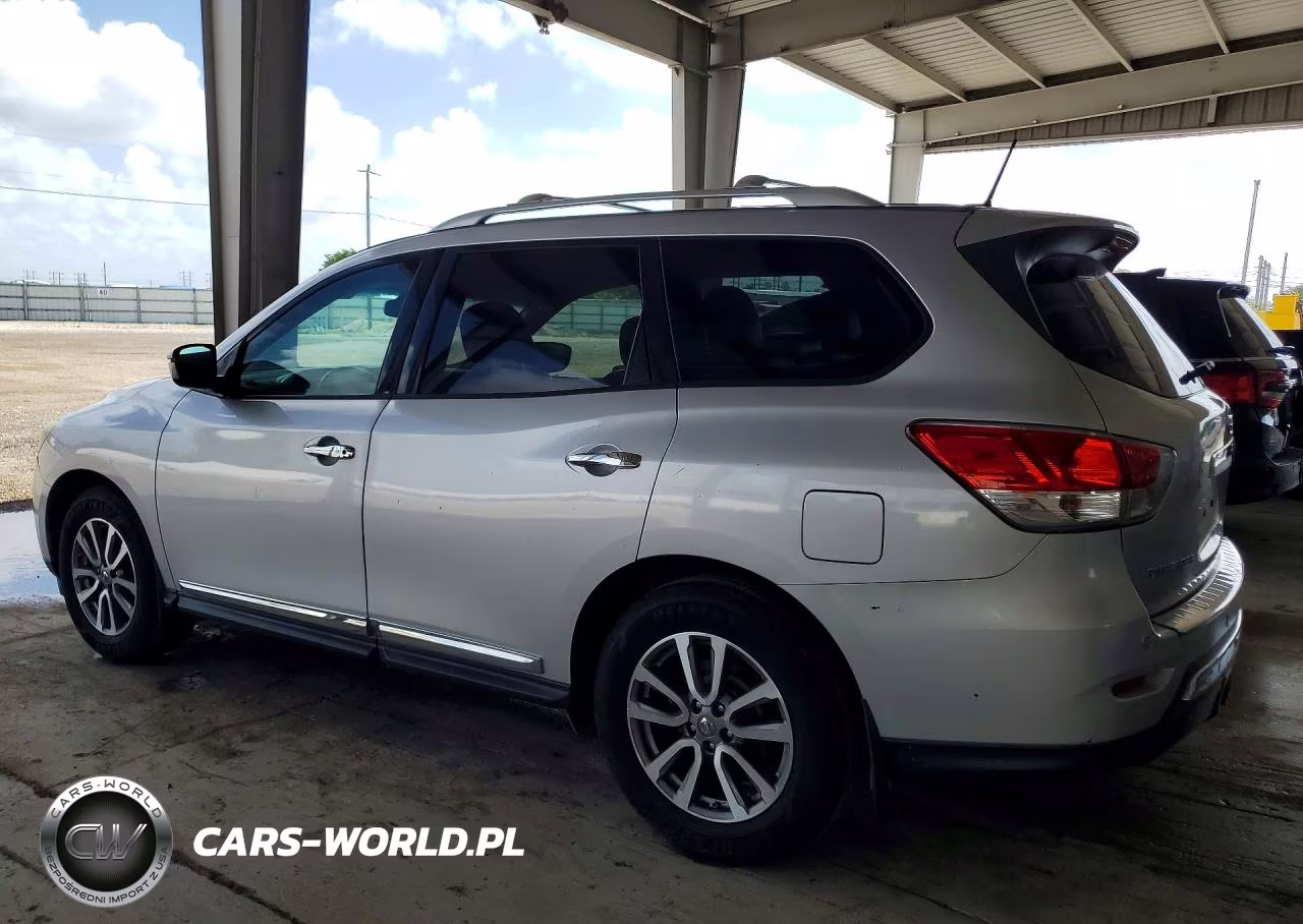 2014 Nissan Pathfinder Sl VIN:5N1AR2MN9EC627163 - 2