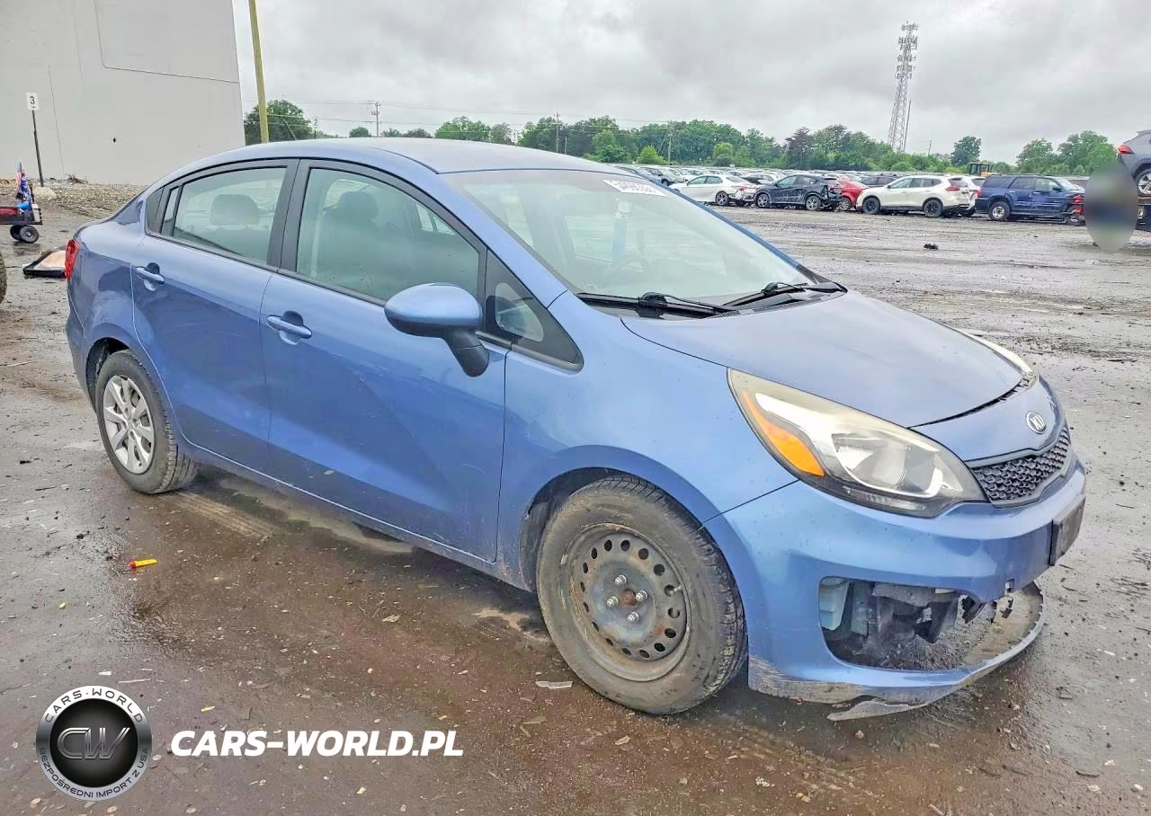 2016 Kia Rio Lx VIN:KNADM4A31G6540726 - 4