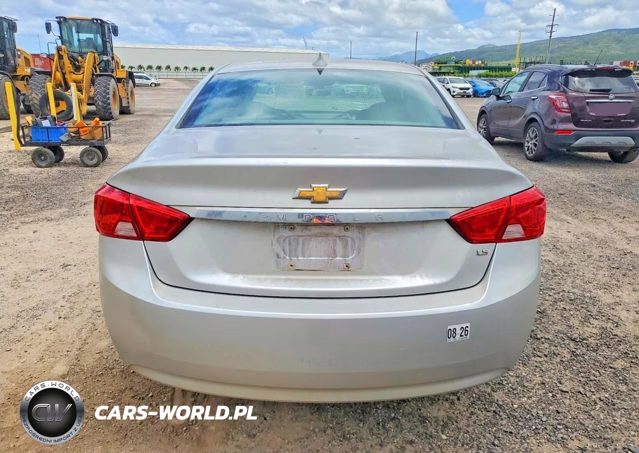 2015 Chevrolet Impala Ls VIN:1G11Z5SL4FU100627 - 6