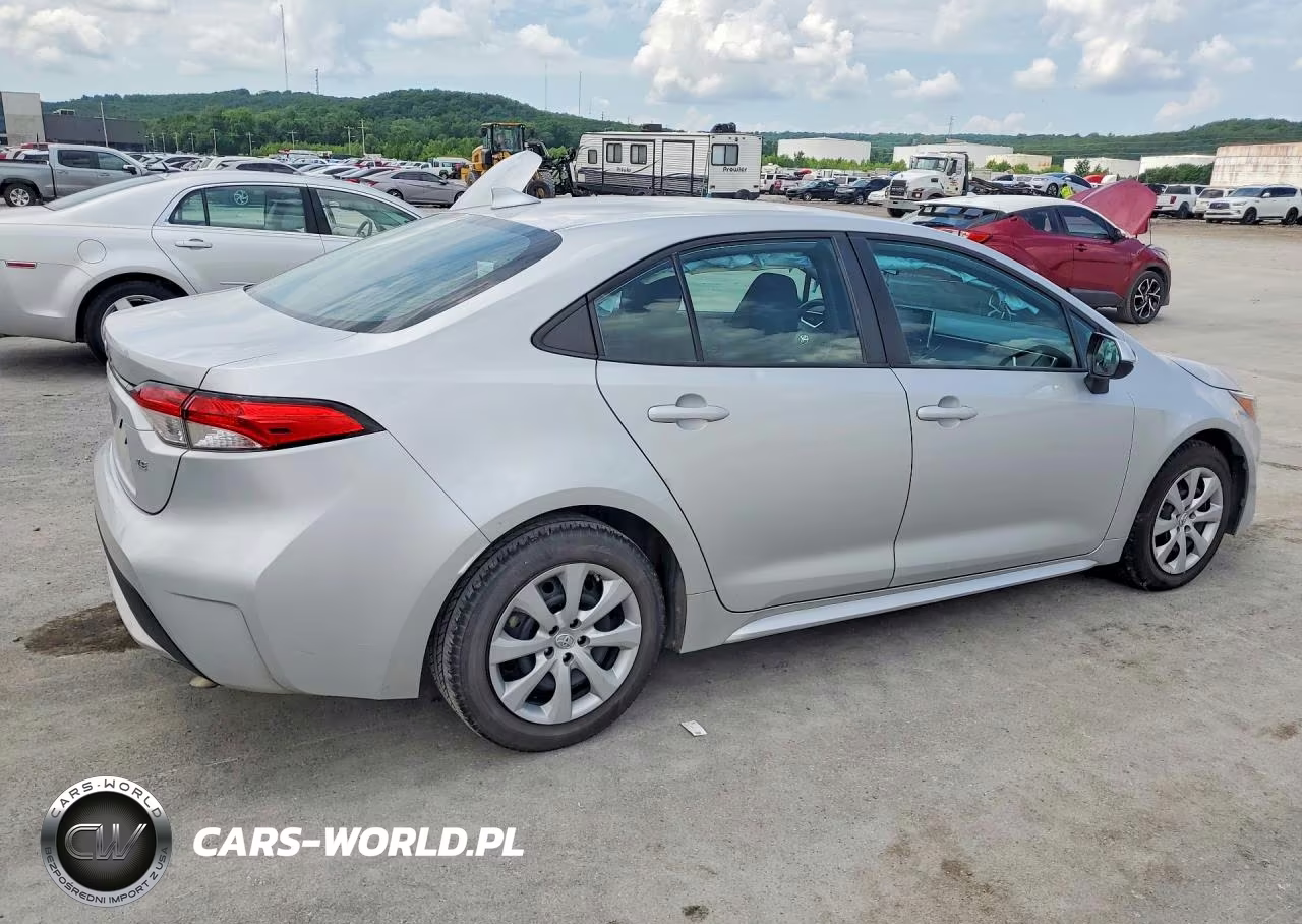 2021 Toyota Corolla Le VIN:5YFEPMAE2MP188650 - 3