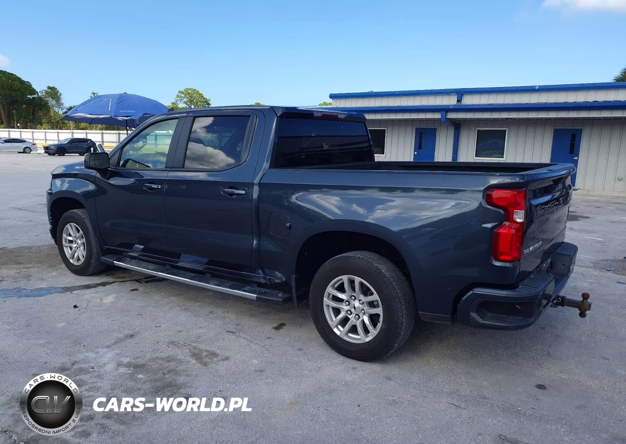 2020 Chevrolet Silverado C1500 Rst VIN:1GCPWDET8LZ345462 - 2