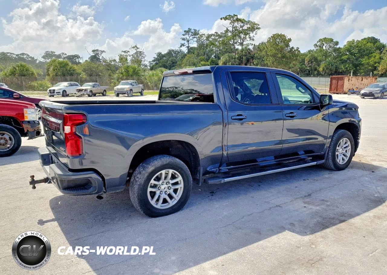2020 Chevrolet Silverado C1500 Rst VIN:1GCPWDET8LZ345462 - 3