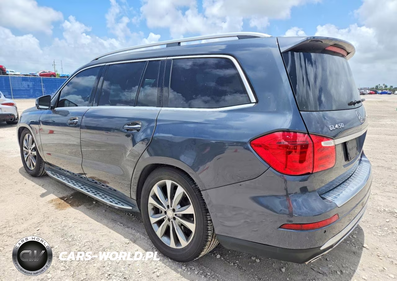 2016 Mercedes-Benz Gl 450 4Matic VIN:4JGDF6EE5GA671025 - 2