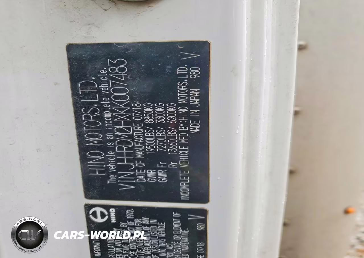 2019 Hino 195 Box Truck VIN:JHHRDM2HXKK007483 - 13