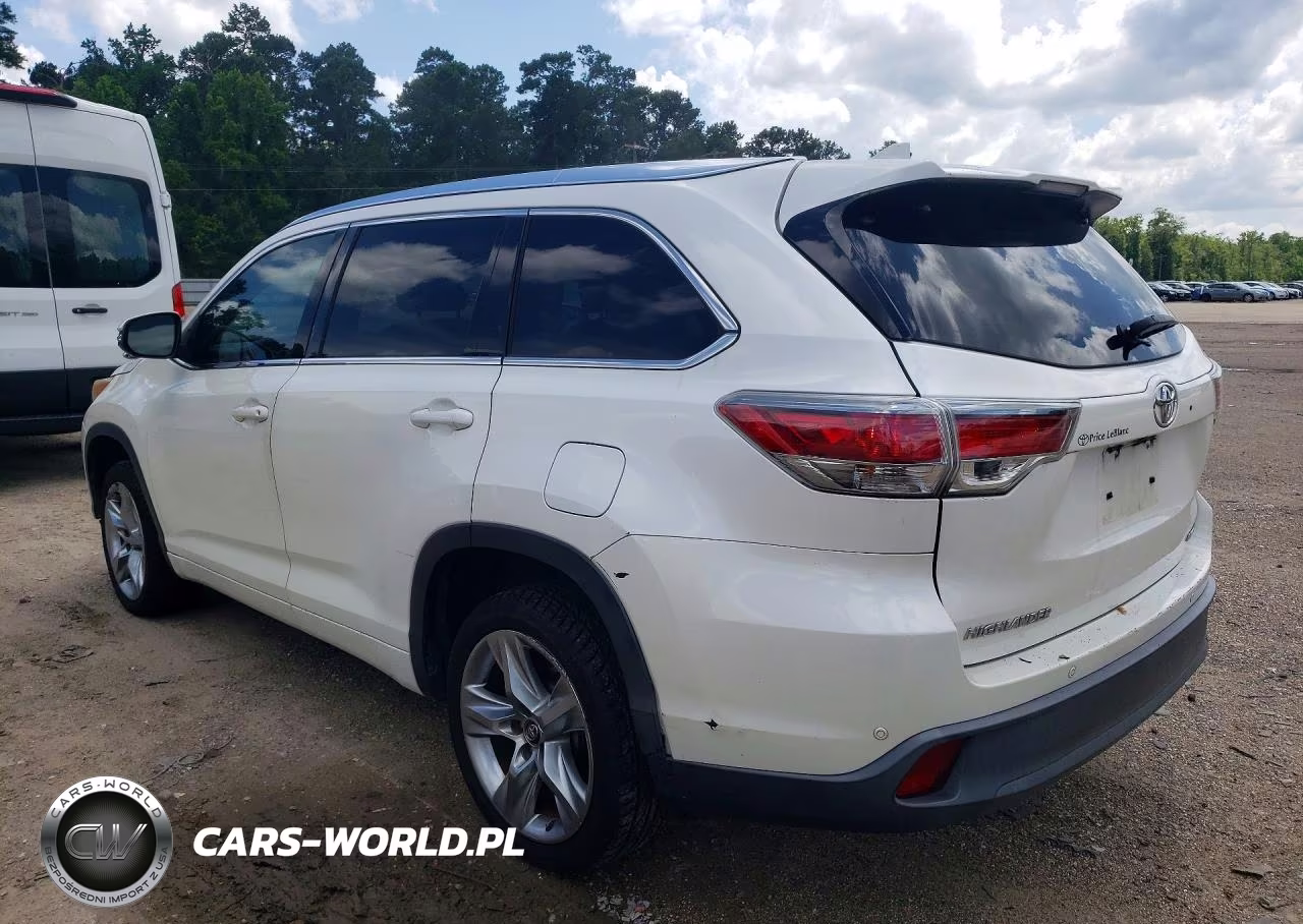2016 Toyota Highlander Limited VIN:5TDYKRFH4GS136962 - 2