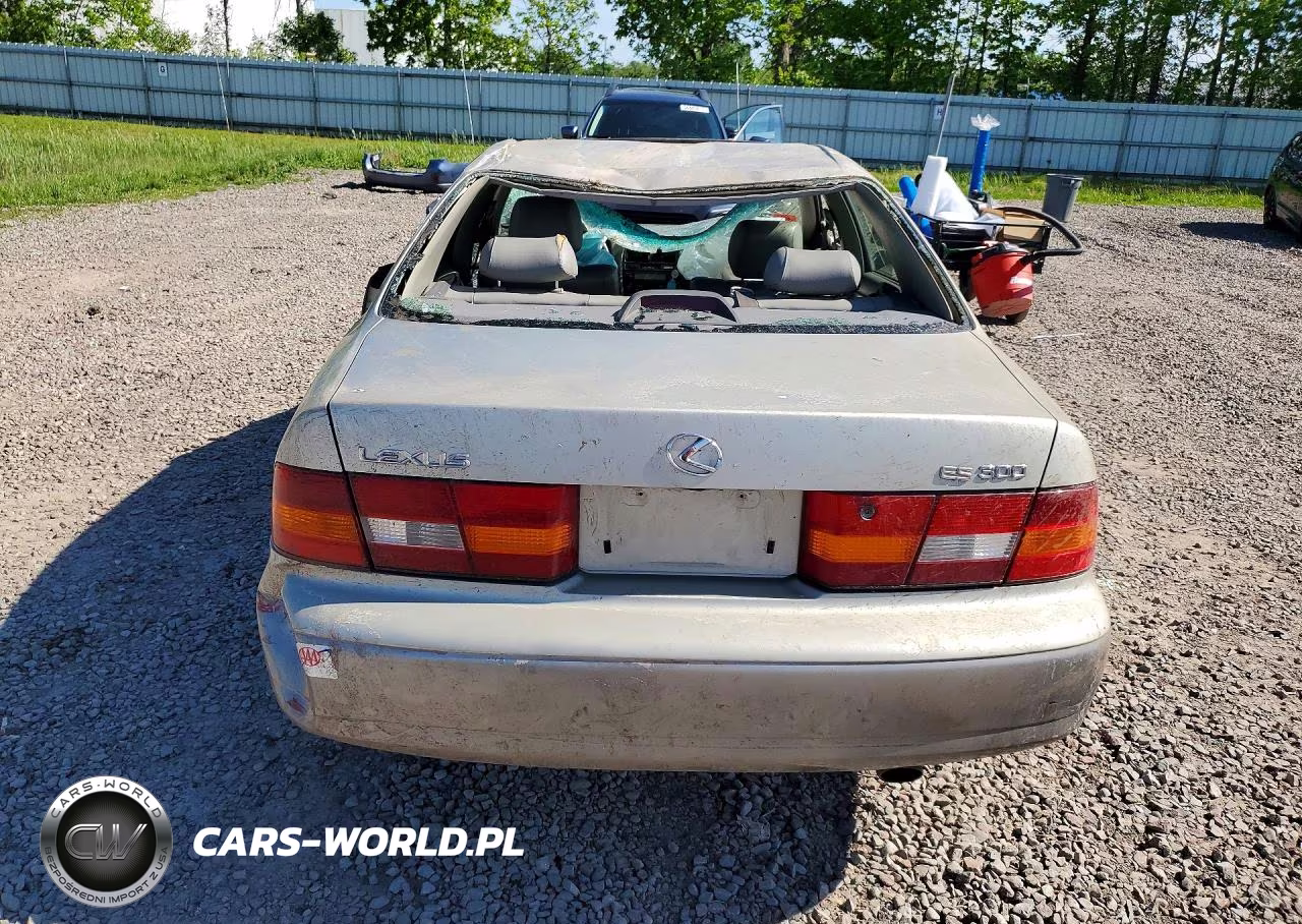1997 Lexus Es 300 VIN:JT8BF22G1V0059707 - 6