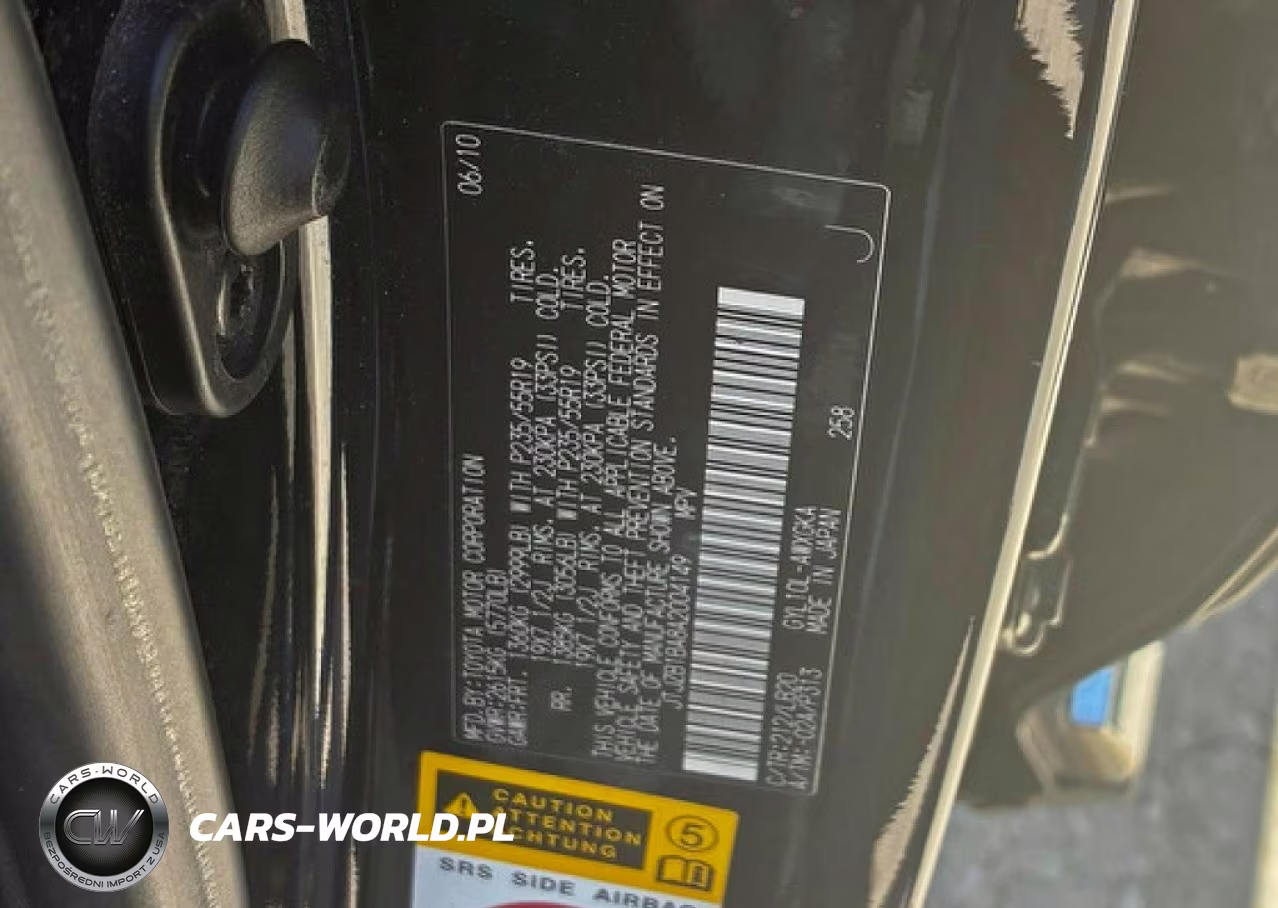 2010 Lexus Rx 450H VIN:JTJZB1BA8A2004149 - 10