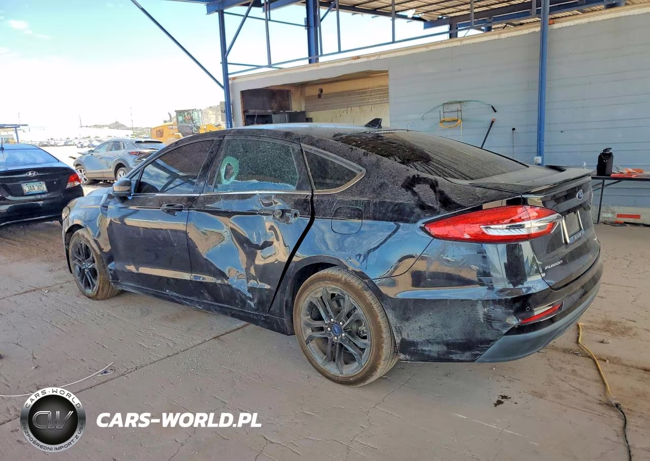2019 Ford Fusion Se VIN:3FA6P0HD5KR280620 - 2