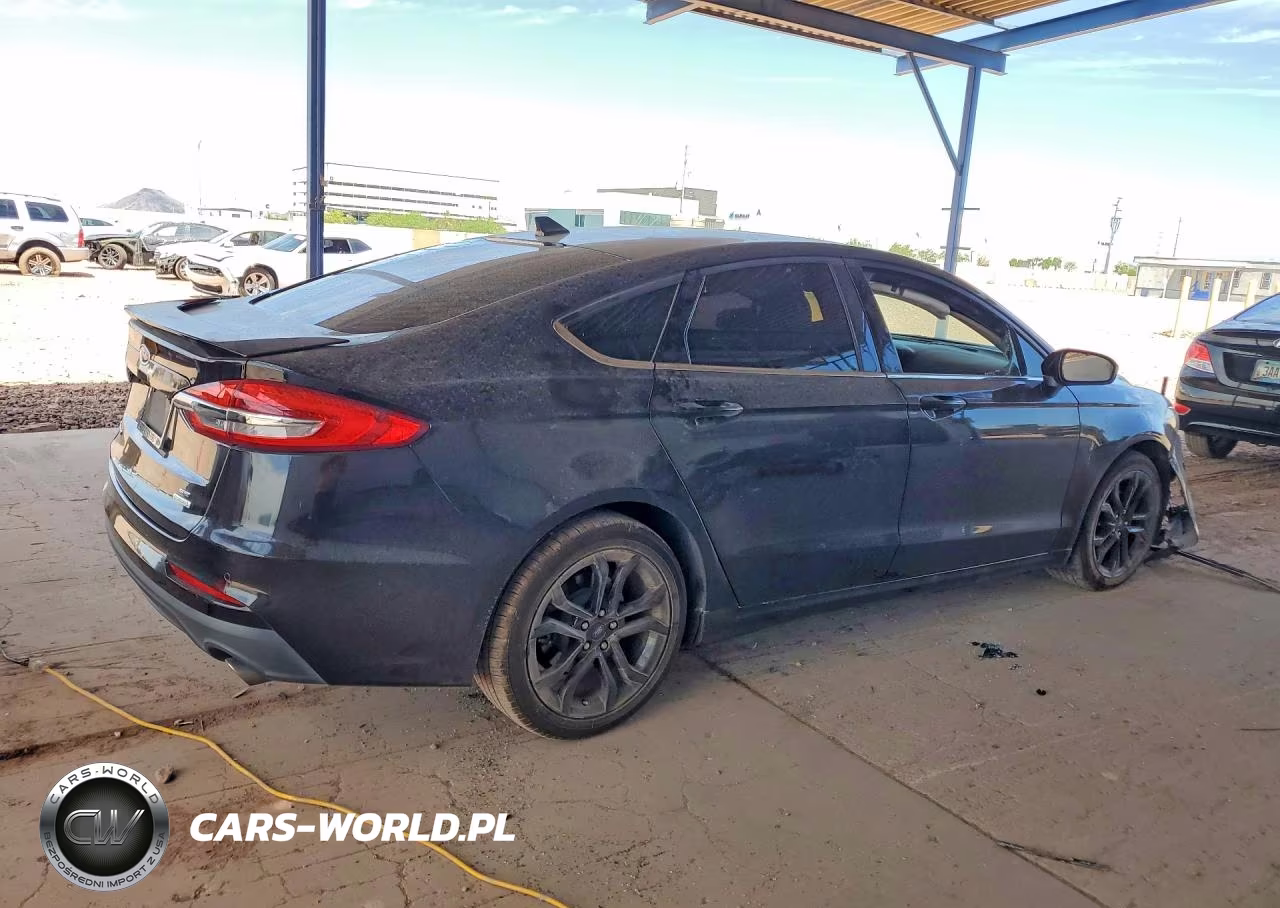 2019 Ford Fusion Se VIN:3FA6P0HD5KR280620 - 3