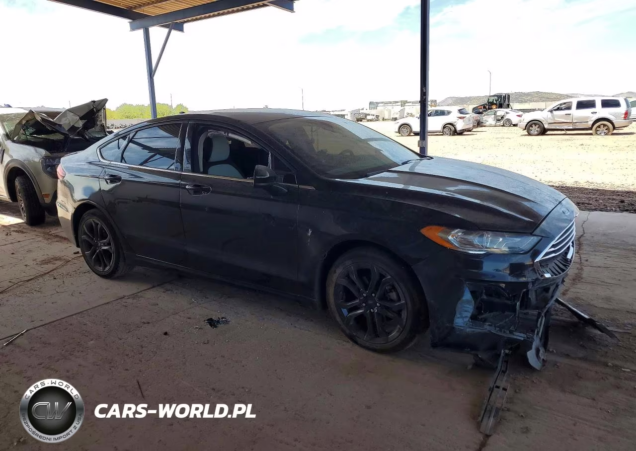 2019 Ford Fusion Se VIN:3FA6P0HD5KR280620 - 4