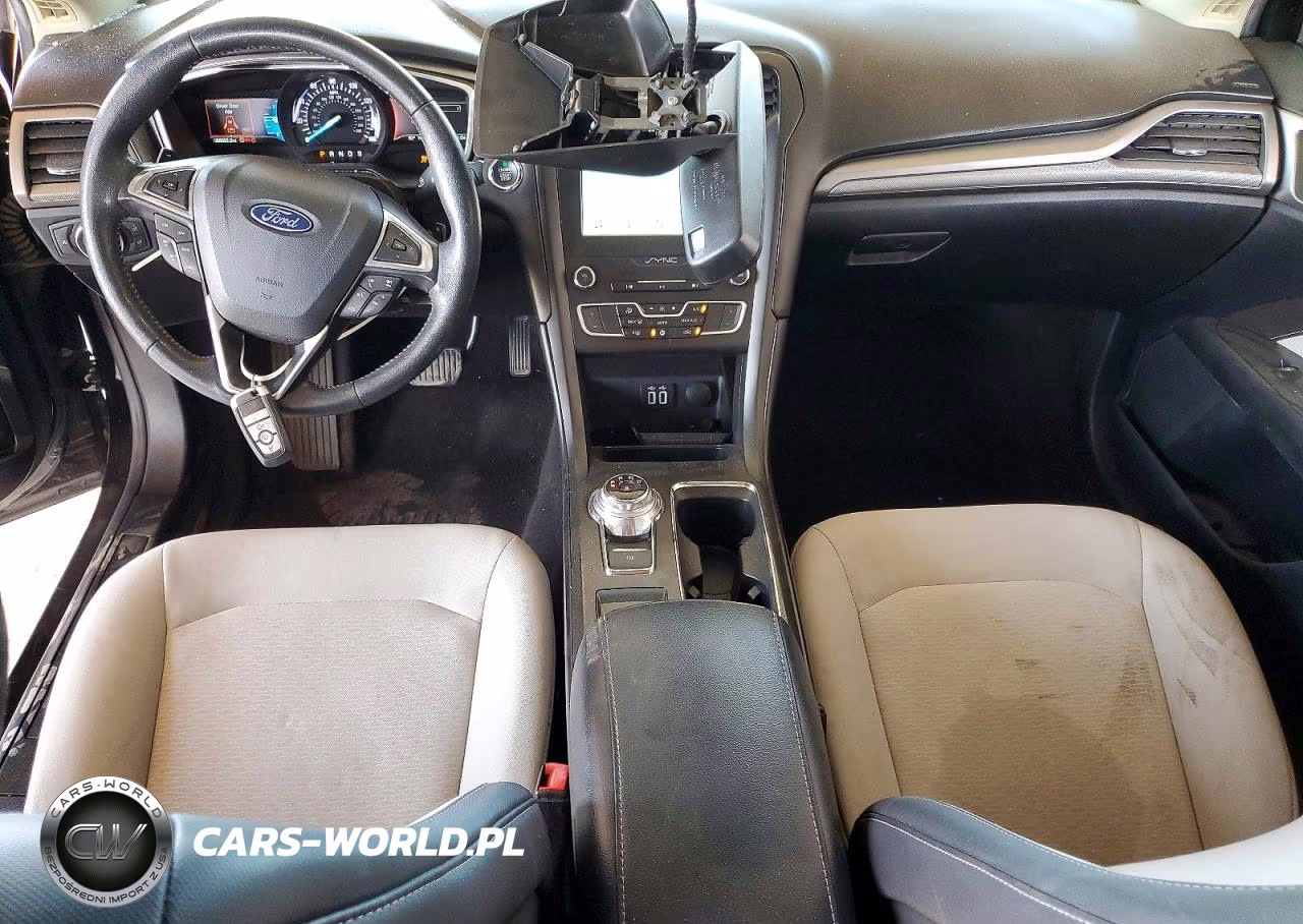 2019 Ford Fusion Se VIN:3FA6P0HD5KR280620 - 8