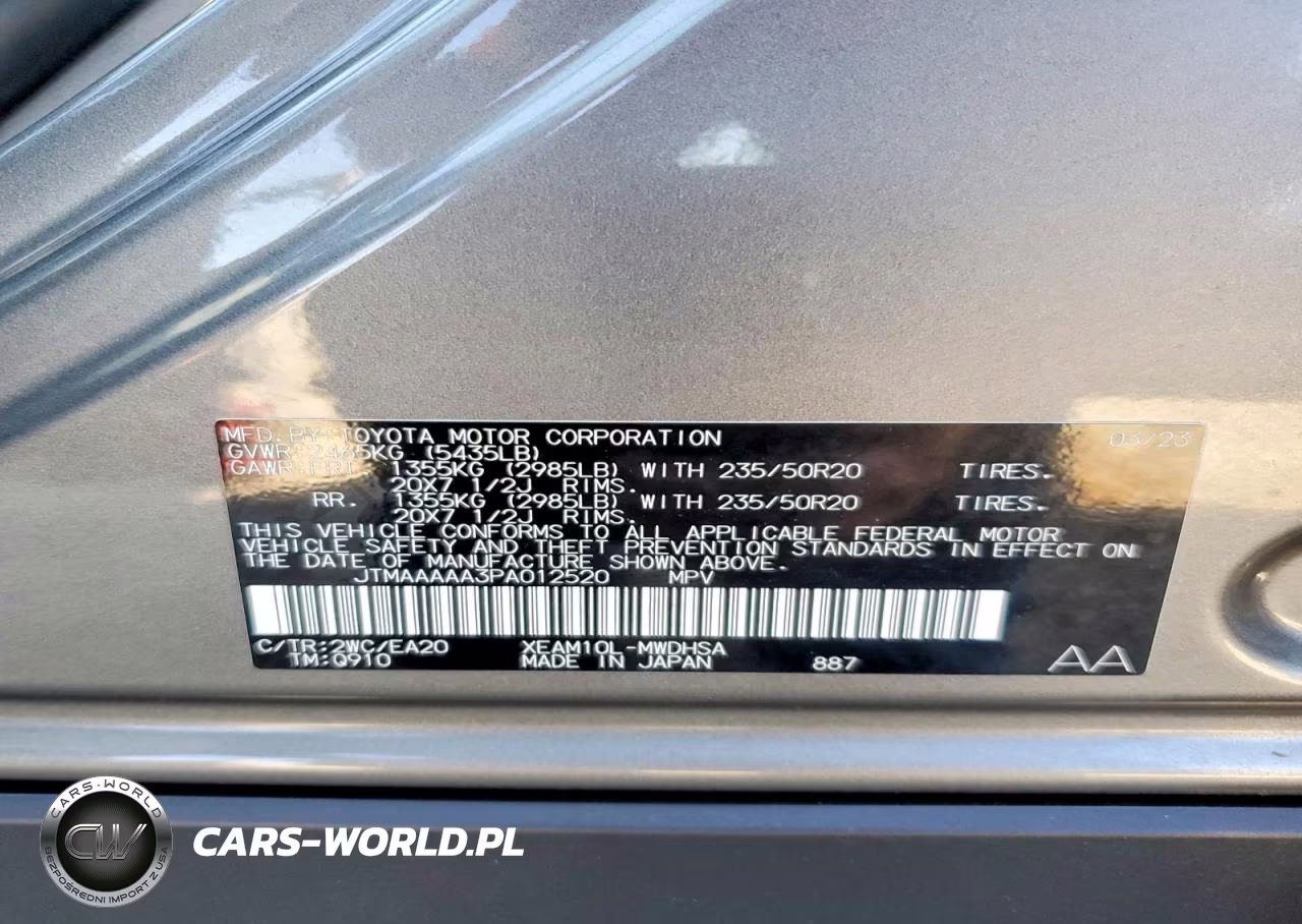 2023 Toyota Bz4X Limited VIN:JTMAAAAA3PA012520 - 14