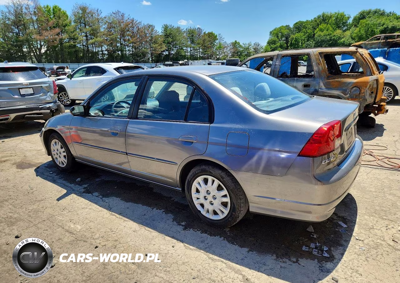 2005 Honda Civic Lx VIN:2HGES16615H546988 - 2