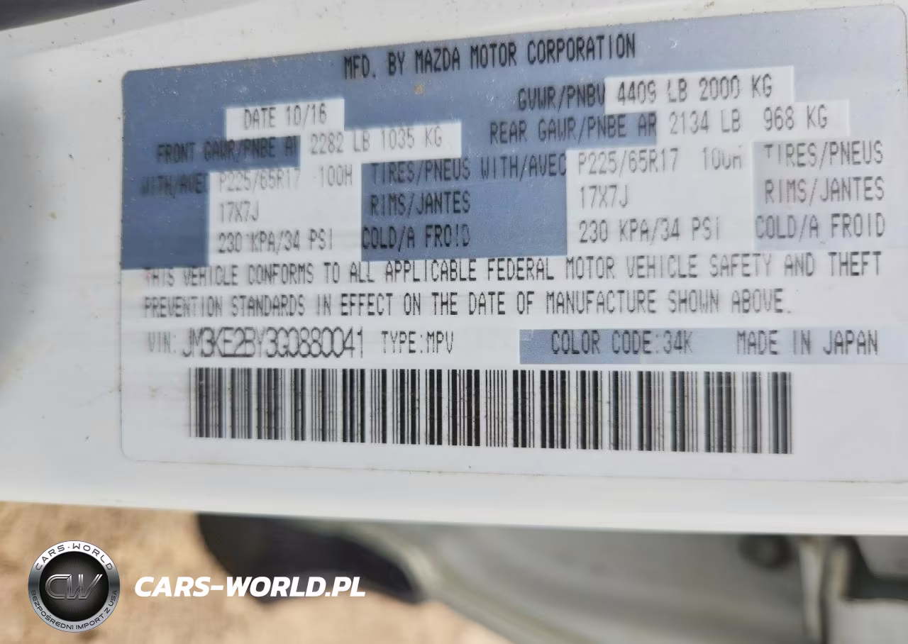 2016 Mazda Cx-5 Sport VIN:JM3KE2BY3G0880041 - 13